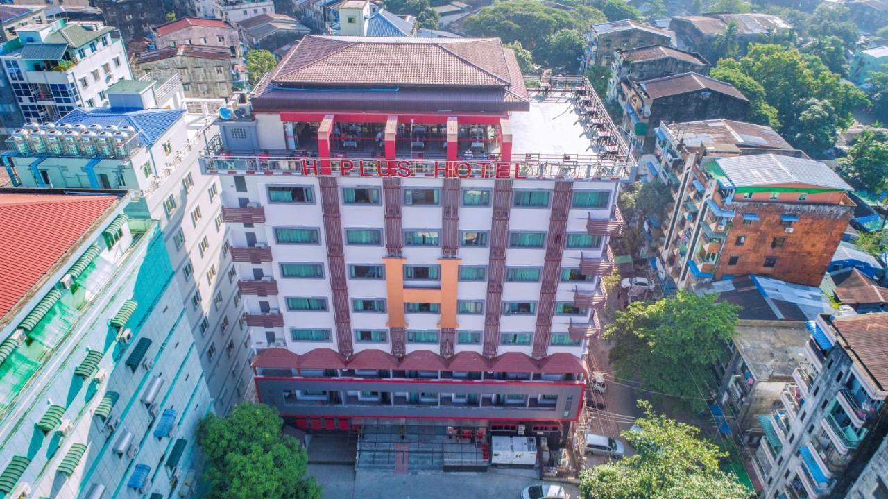 H Plus Hotel Yangón Exterior foto
